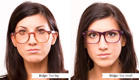 eyeglasses for wide nose bridge.